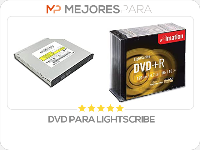 dvd para lightscribe