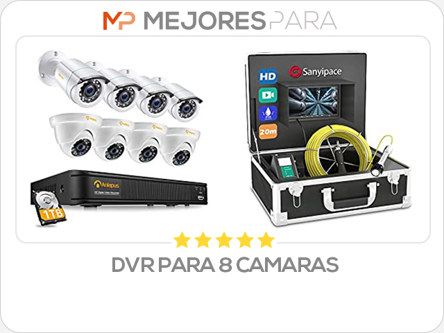 dvr para 8 camaras