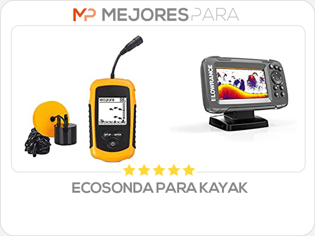 ecosonda para kayak