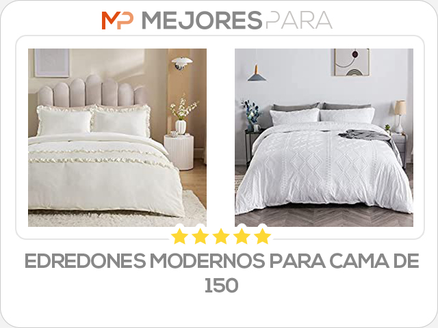 edredones modernos para cama de 150