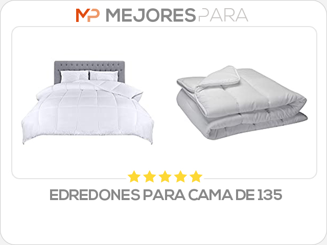 edredones para cama de 135