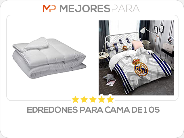 edredones para cama de 1 05