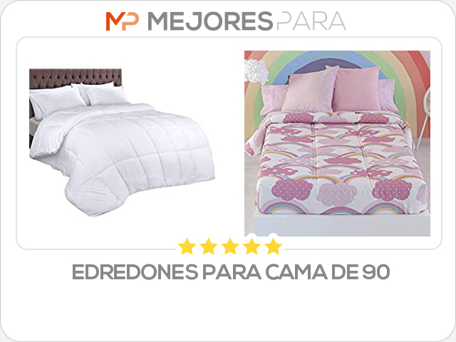 edredones para cama de 90