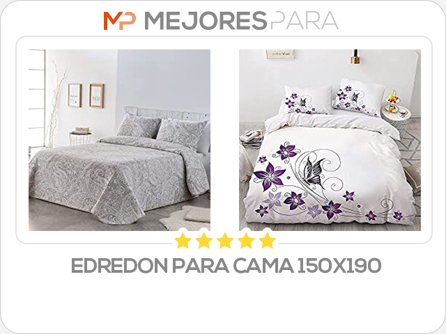 edredon para cama 150x190