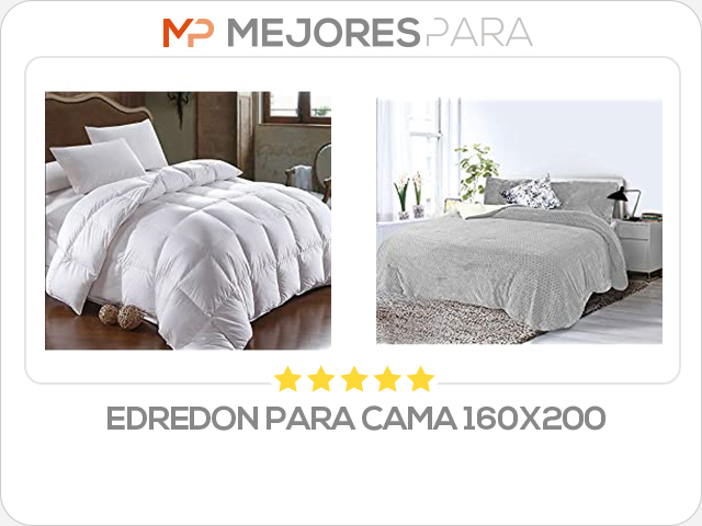 edredon para cama 160x200