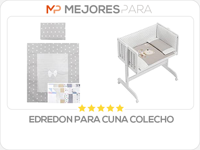 edredon para cuna colecho