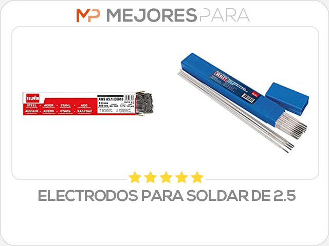 electrodos para soldar de 2.5