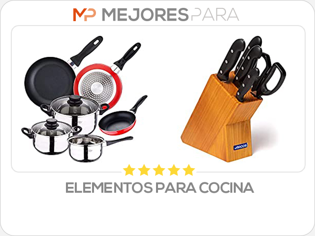 elementos para cocina