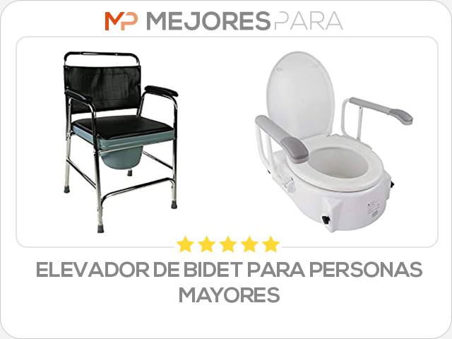 elevador de bidet para personas mayores