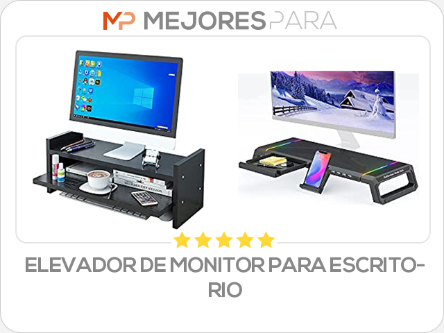 elevador de monitor para escritorio