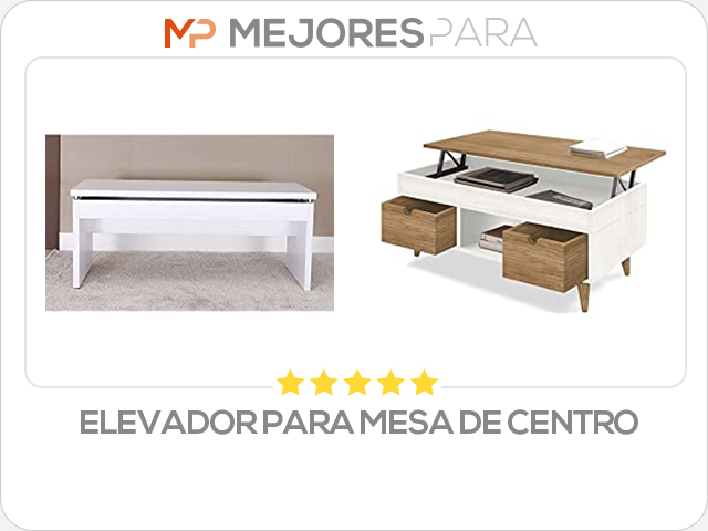 elevador para mesa de centro