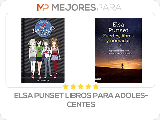 elsa punset libros para adolescentes