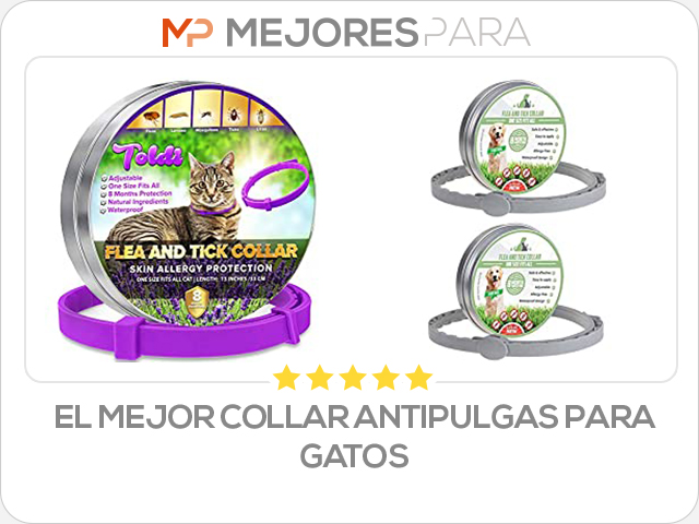 el mejor collar antipulgas para gatos