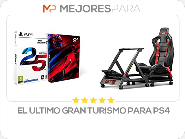 el ultimo gran turismo para ps4