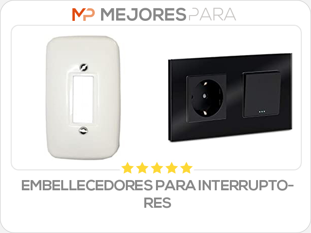 embellecedores para interruptores