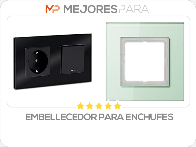 embellecedor para enchufes