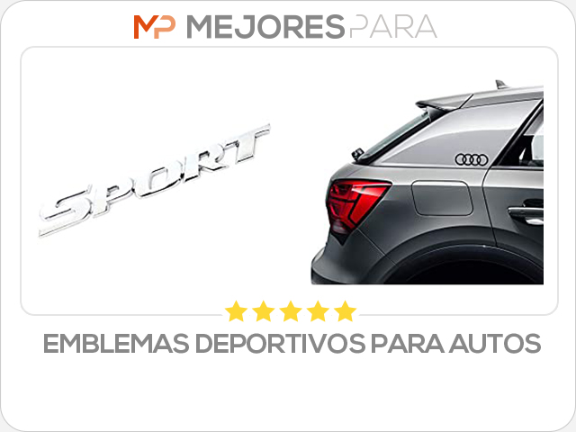 emblemas deportivos para autos