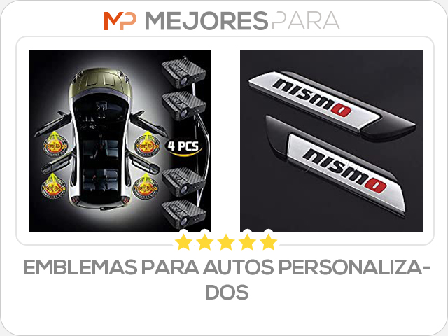 emblemas para autos personalizados