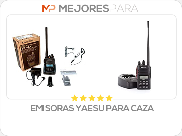 emisoras yaesu para caza