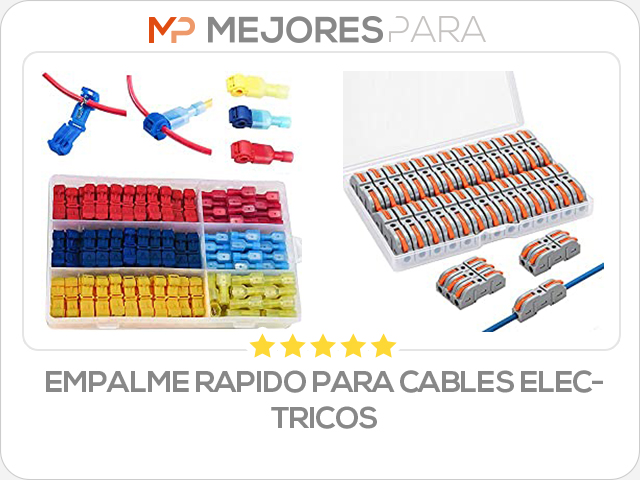 empalme rapido para cables electricos