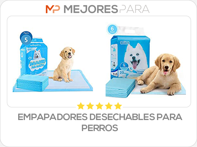 empapadores desechables para perros