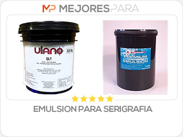 emulsion para serigrafia