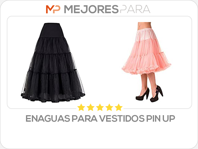 enaguas para vestidos pin up