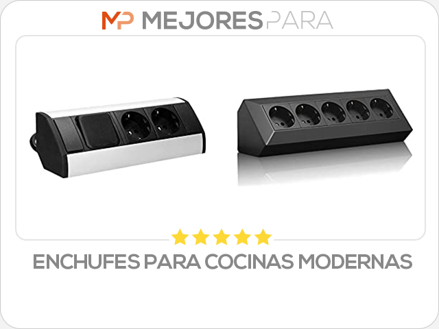 enchufes para cocinas modernas