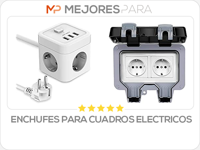 enchufes para cuadros electricos