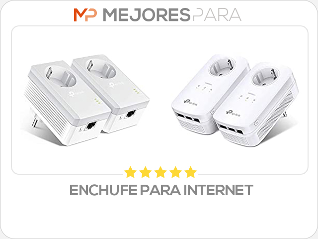 enchufe para internet