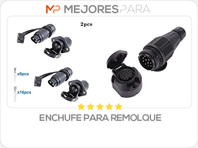 enchufe para remolque