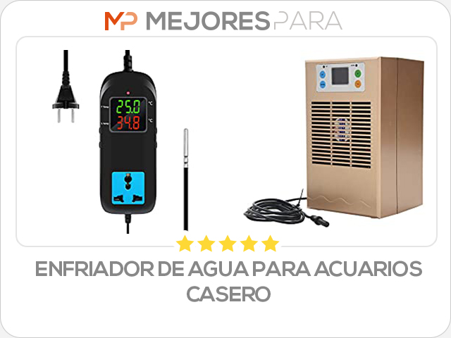 enfriador de agua para acuarios casero