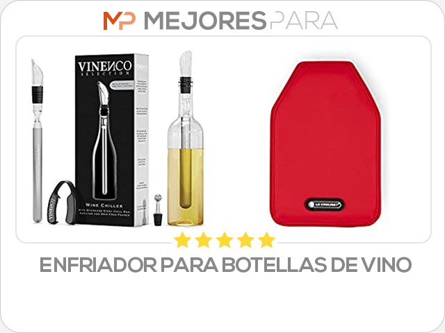 enfriador para botellas de vino