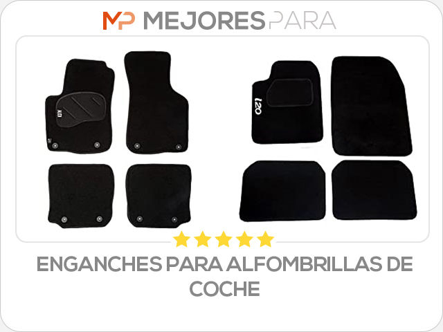 enganches para alfombrillas de coche