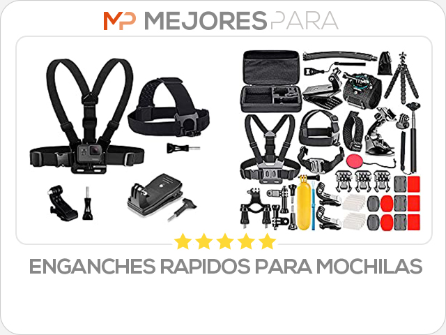 enganches rapidos para mochilas