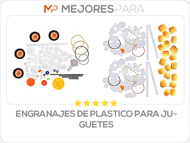 engranajes de plastico para juguetes