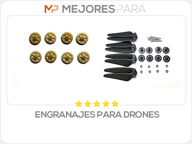 engranajes para drones