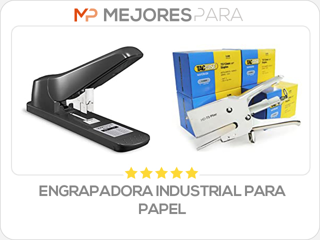 engrapadora industrial para papel