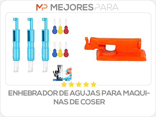 enhebrador de agujas para maquinas de coser