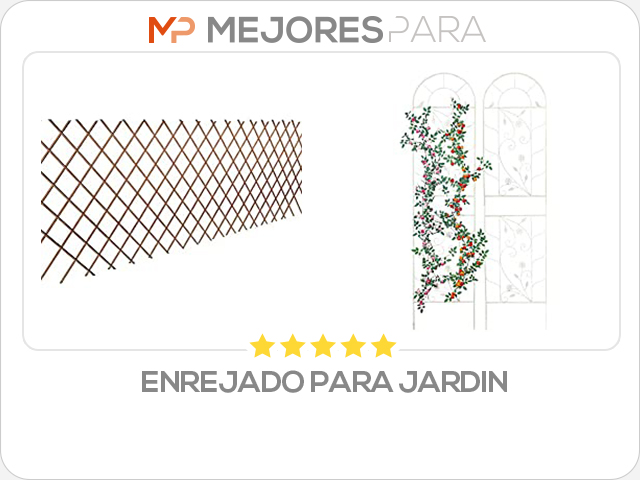 enrejado para jardin