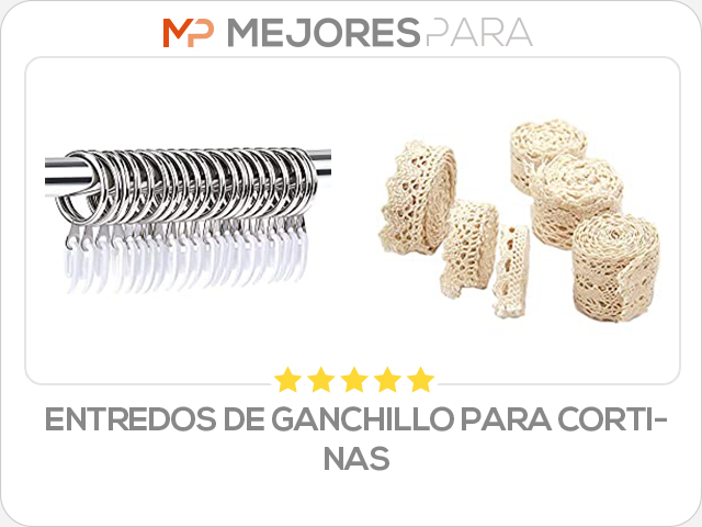 entredos de ganchillo para cortinas