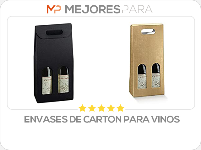 envases de carton para vinos