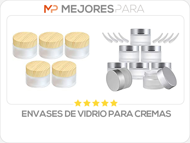 envases de vidrio para cremas