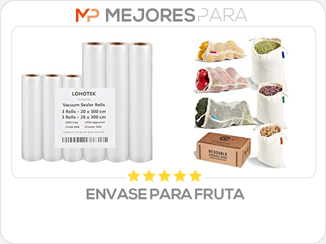 envase para fruta