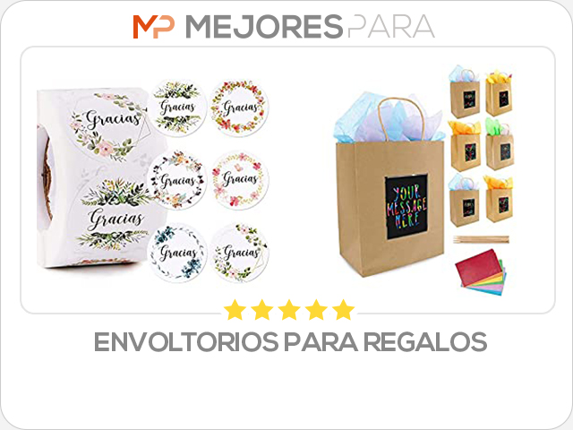 envoltorios para regalos