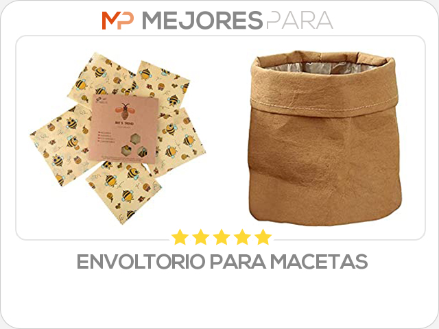 envoltorio para macetas