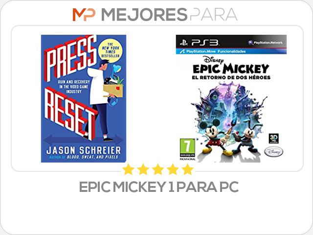 epic mickey 1 para pc