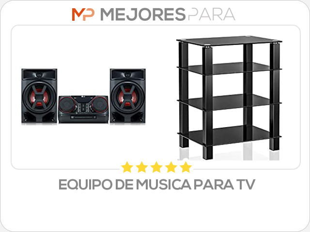 equipo de musica para tv