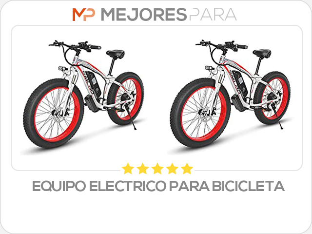 equipo electrico para bicicleta