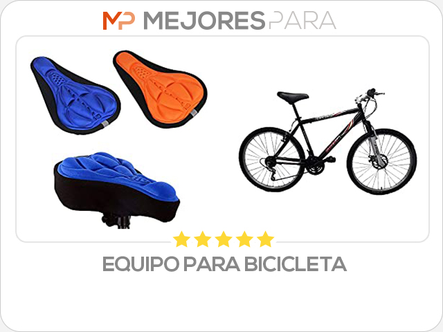 equipo para bicicleta